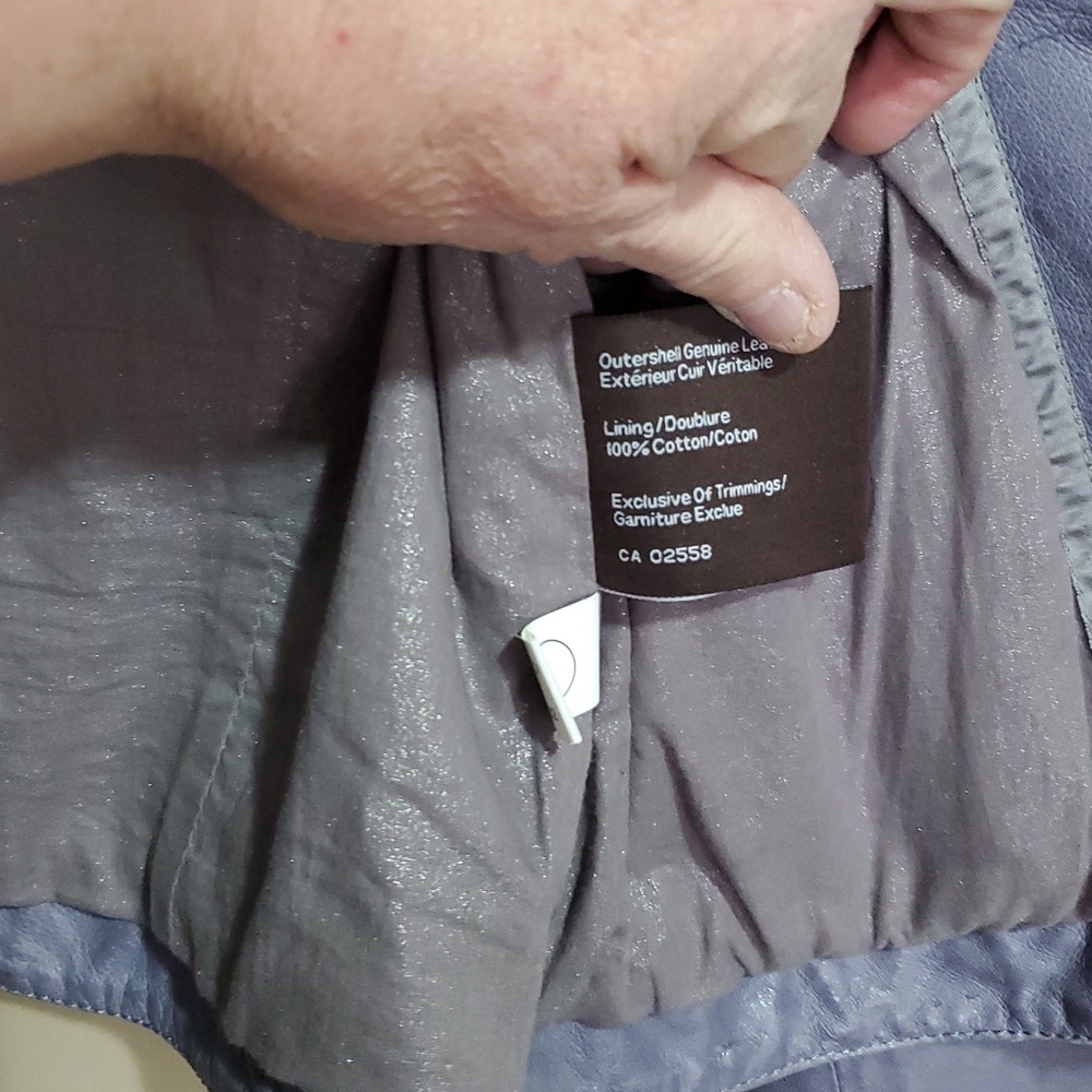Danier Leather Lavender Jacket - Picture 7 of 10